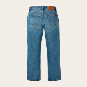 Women's 14-oz. straight-leg jeans by Filson | Vintage indigo (Blue)