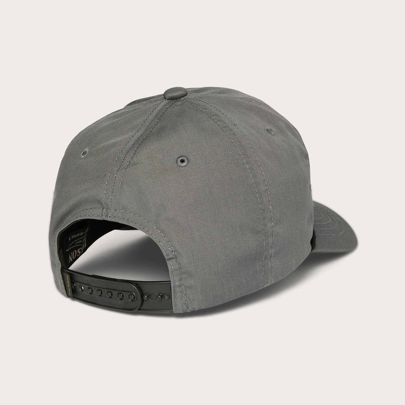 Rope trucker cap by Filson | Charcoal scenic patch (Grey)