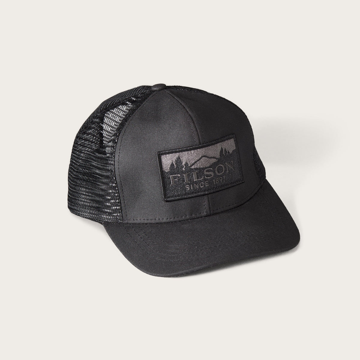 Logging Cap Logger mesh cap by Filson | Black (Black)
