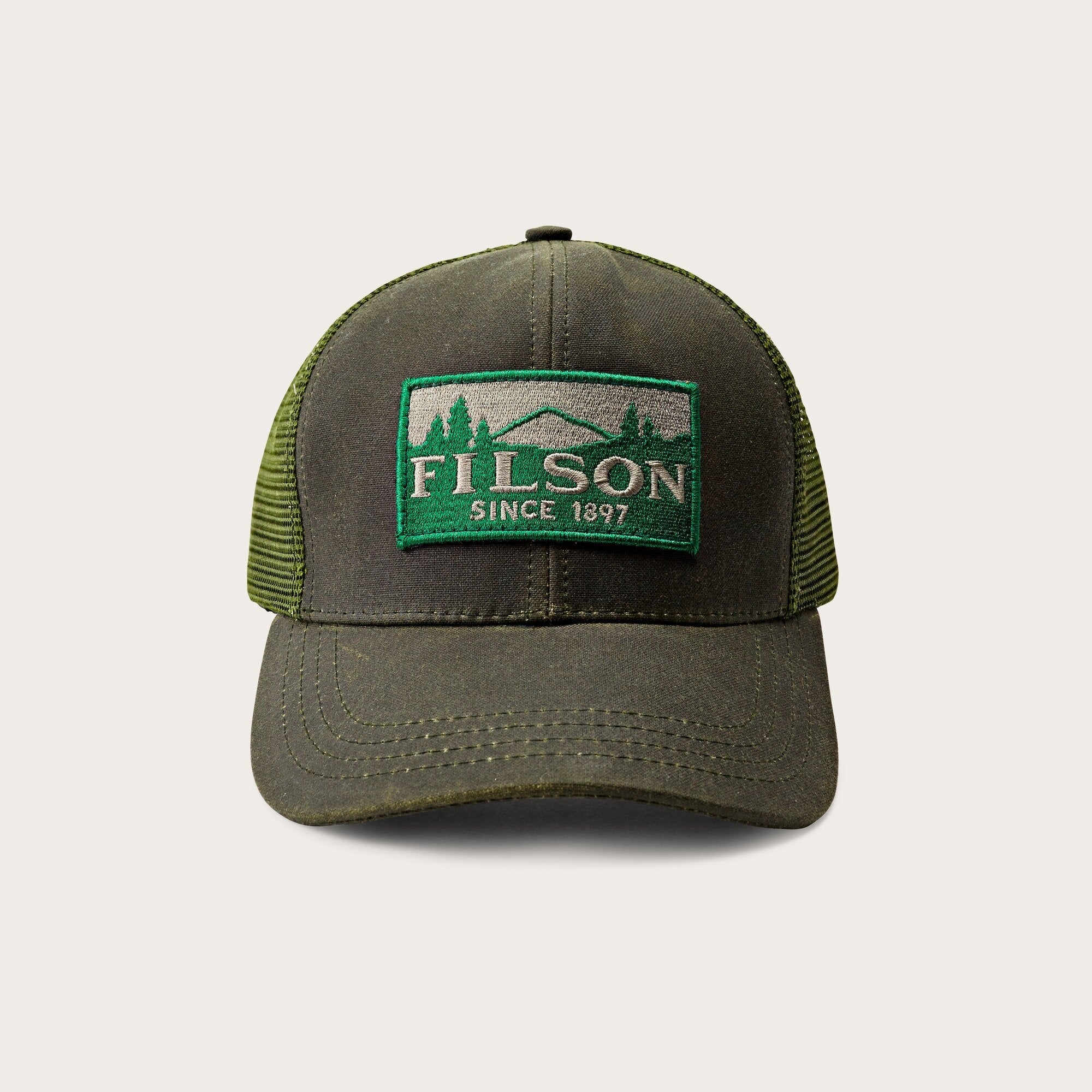 Logging Cap Logger mesh cap by Filson | Otter green (Green)