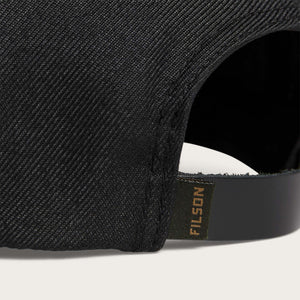 Heritage ball cap by Filson | Black / diamond (Black)