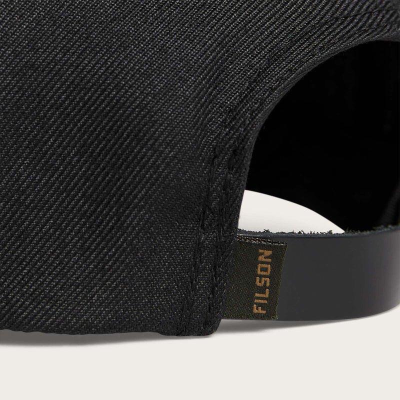 Heritage ball cap by Filson | Black / diamond (Black)