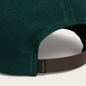 Heritage ball cap by Filson | Spruce wrap (Green)
