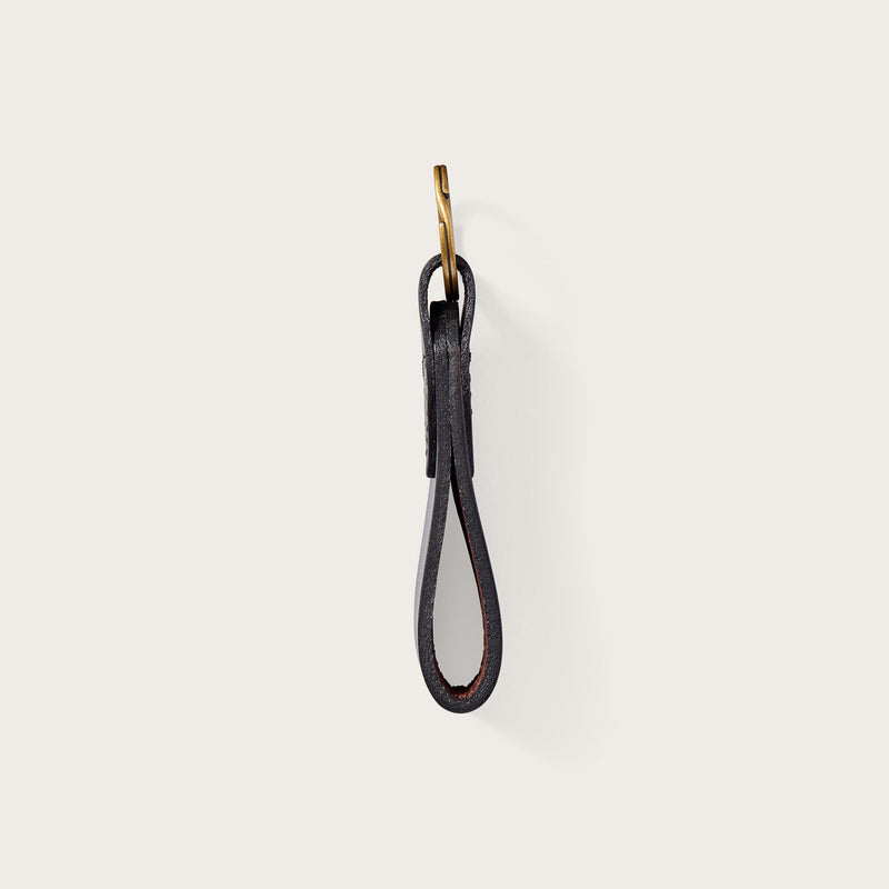 Bridle leather key chain by Filson | Brown leather (Brown)