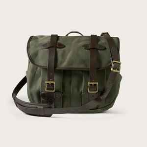 Rugged twill medium field bag by Filson | Otter green (Green)