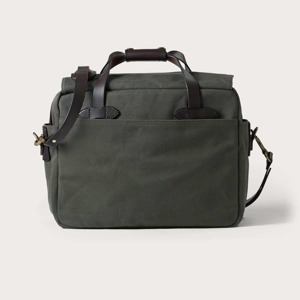 Prospector Computer Rugged twill padded computer bag by Filson | Otter green (Green)