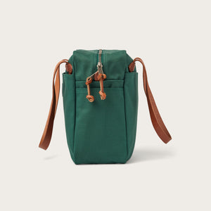 Rugged twill tote bag with zipper by Filson | Hemlock (Green)