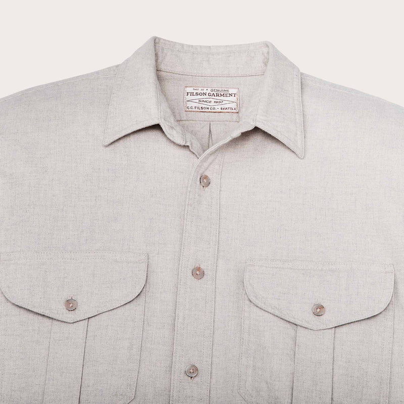 Alaskan guide shirt by Filson | Natural heather (White)