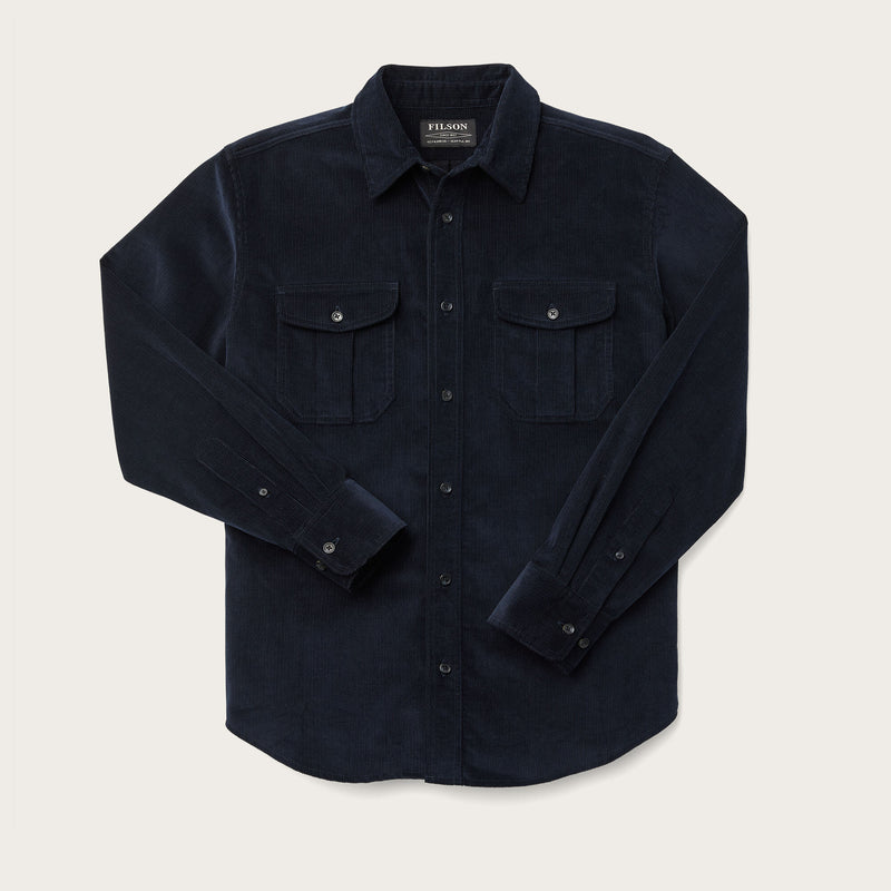 12-wale corduroy shirt by Filson | Dark navy (Blue)