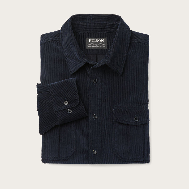 12-wale corduroy shirt by Filson | Dark navy (Blue)