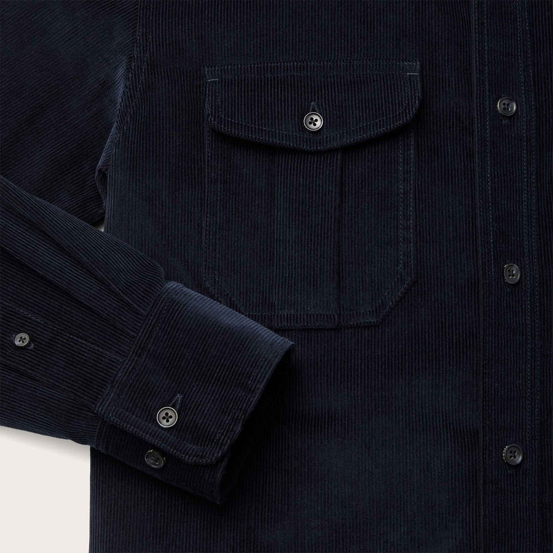 12-wale corduroy shirt by Filson | Dark navy (Blue)