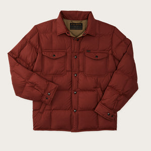 Lightweight down jac-shirt by Filson | Madder red (Red)