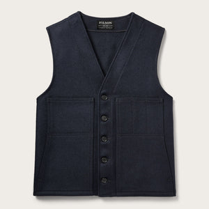 Mackinaw wool vest by Filson | Navy (Blue)