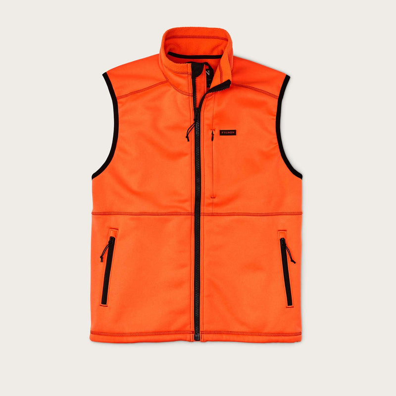 Granite spire fleece vest by Filson | Flame (Orange)