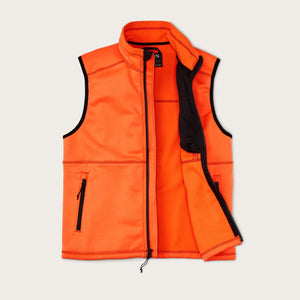 Granite spire fleece vest by Filson | Flame (Orange)