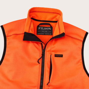 Granite spire fleece vest by Filson | Flame (Orange)