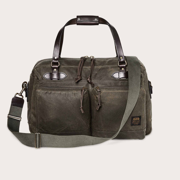 48 hour tin cloth duffle bag by Filson | Otter green (Green)