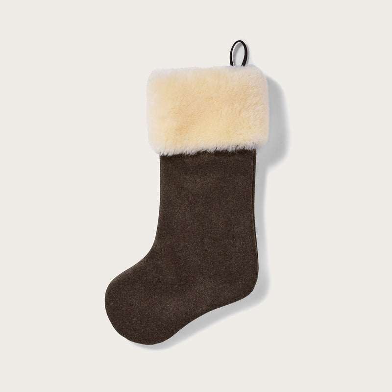 Christmas stocking by Filson | Brown (Brown)