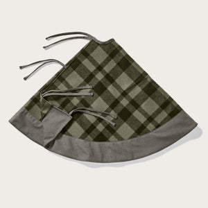 Mackinaw wool christmas tree skirt by Filson | Otter green (Green)