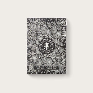 Playing cards by Filson | Black (Black)