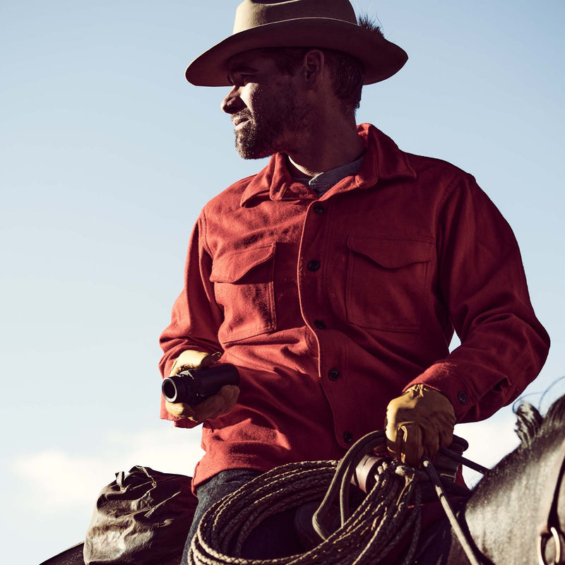 Jac-shirt by Filson | Scarlet rd (Red)
