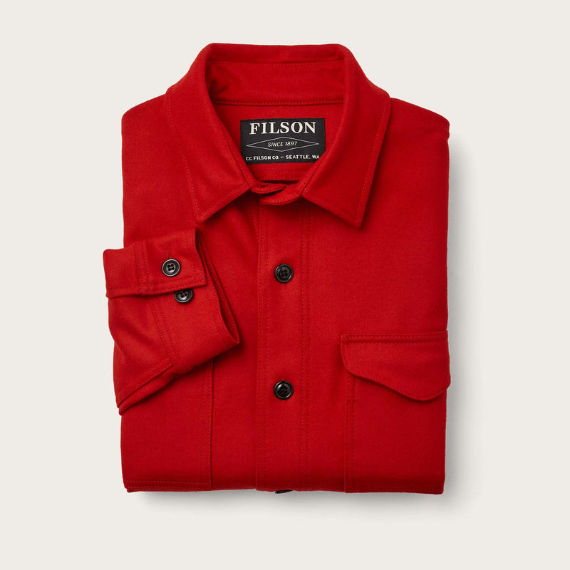 Jac-shirt by Filson | Scarlet rd (Red)