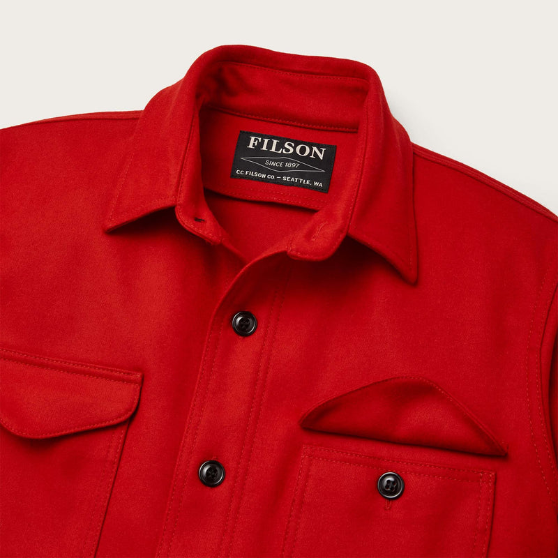Jac-shirt by Filson | Scarlet rd (Red)
