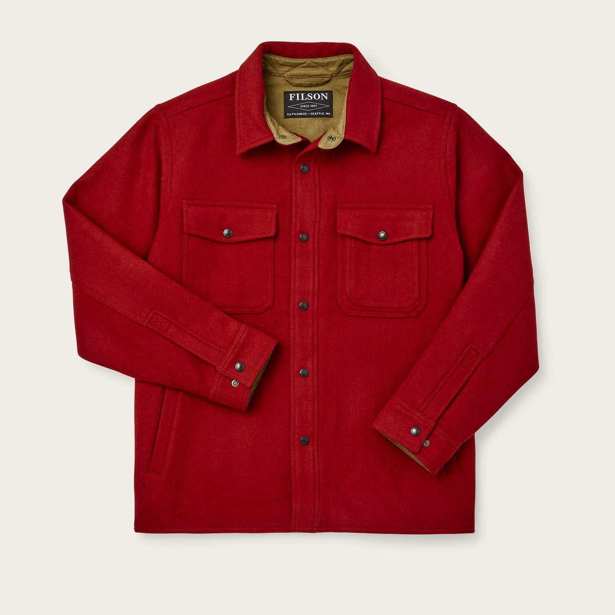 Men's cpo shop wool shirt