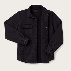 Fleece lined jac-shirt by Filson | Dark navy (Blue)