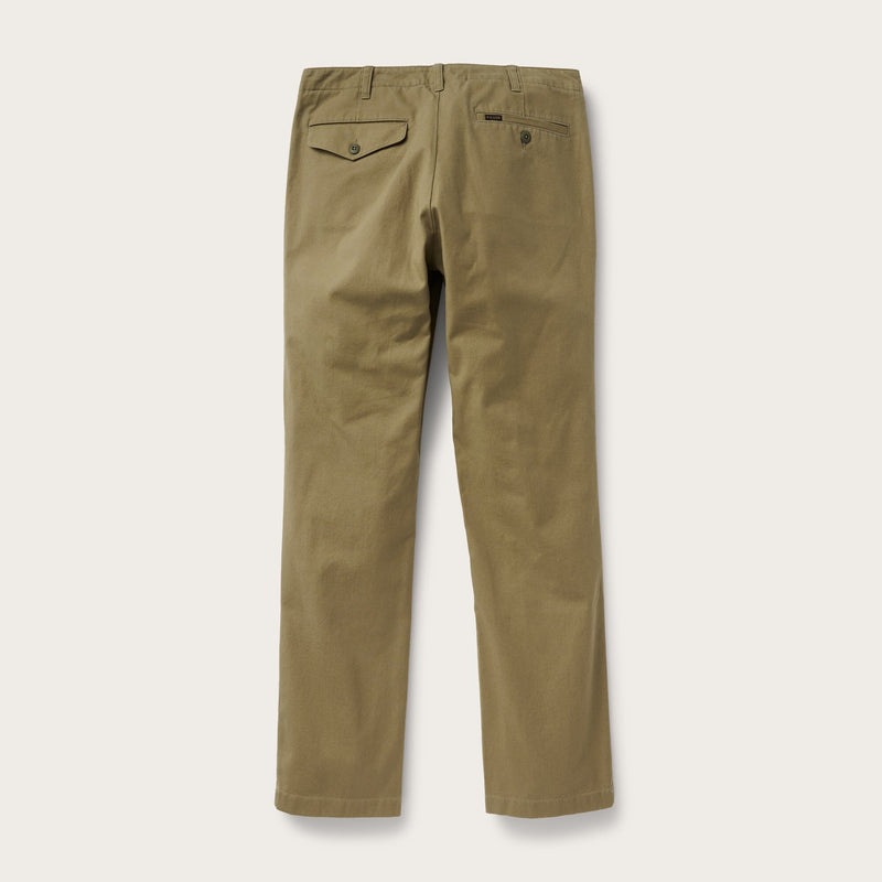 Draftsman canvas pants by Filson | Faded olive (Beige)