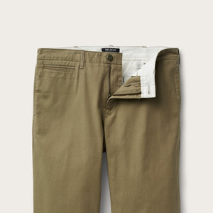 Draftsman canvas pants by Filson | Faded olive (Beige)