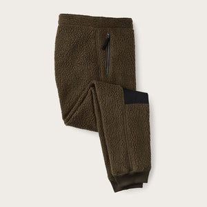 Sherpa fleece pants by Filson | Root (Brown)