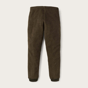 Sherpa fleece pants by Filson | Root (Brown)