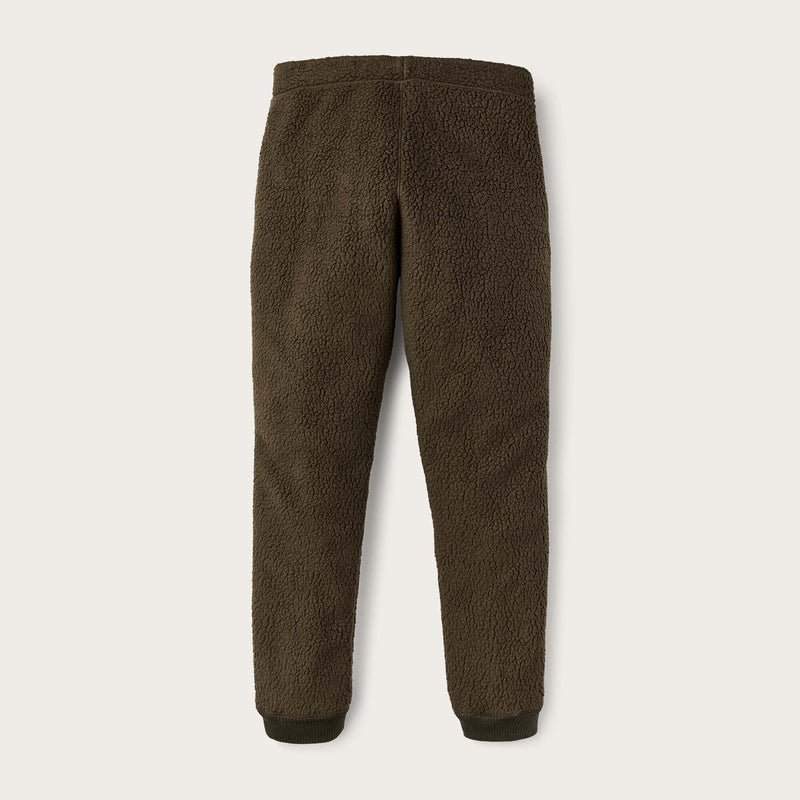 Sherpa fleece pants by Filson | Root (Brown)
