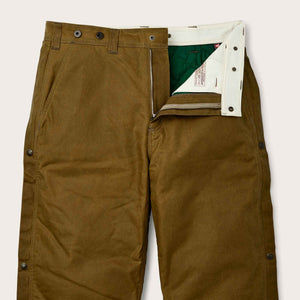 Insulated tin cloth pants by Filson | Dark tan (Beige)