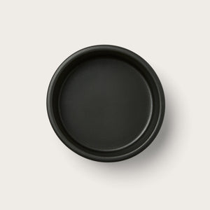 Stoneware dog bowl by Filson | Faded black (Black)