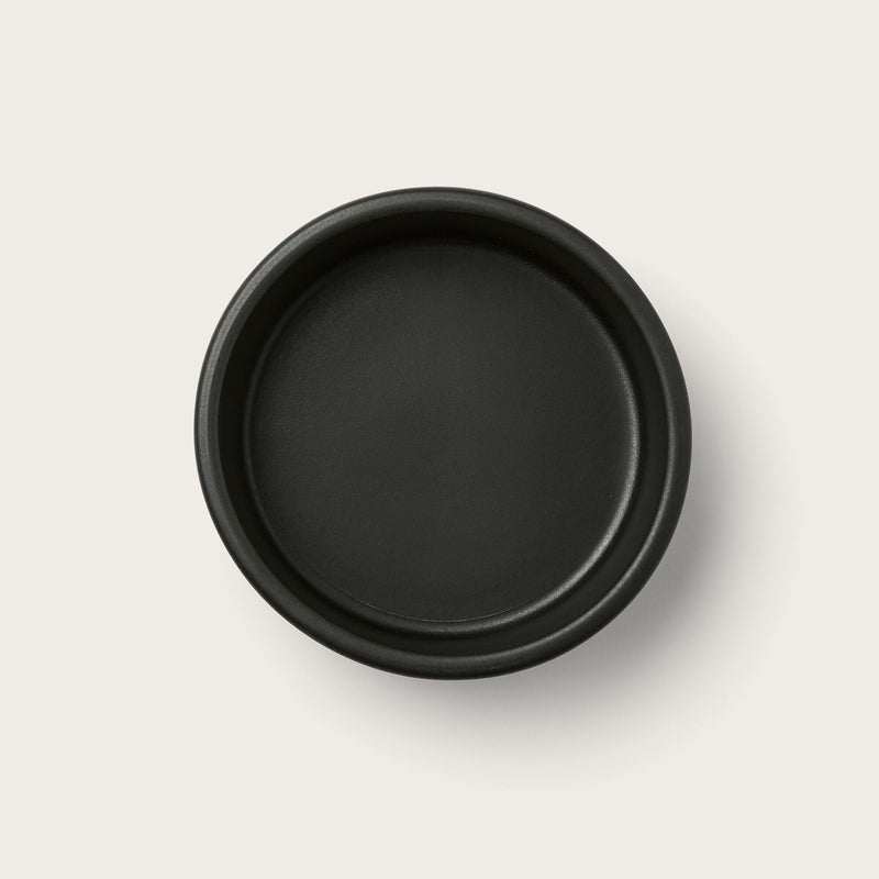 Stoneware dog bowl by Filson | Faded black (Black)