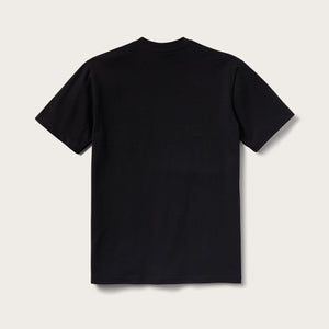 Pioneer pocket t-shirt by Filson | Black (Black)