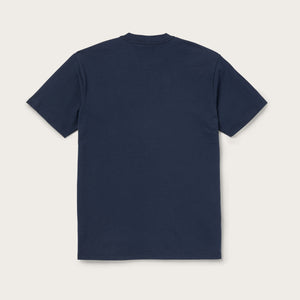 Ranger pocket t-shirt by Filson | Harbor blue (Blue)