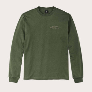 L/s pioneer t-shirt by Filson | Timber (Green)