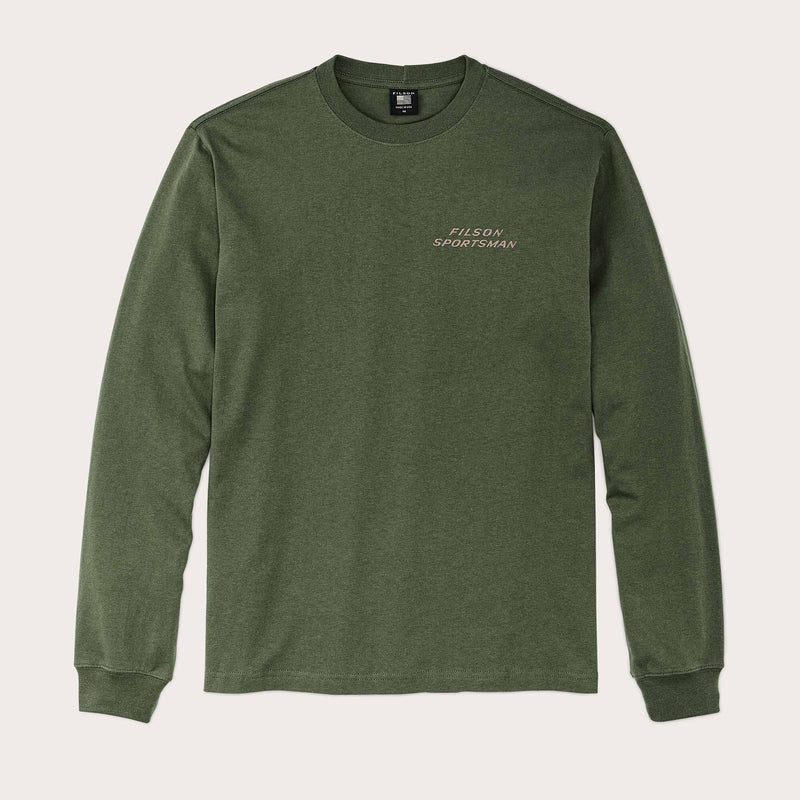 L/s pioneer t-shirt by Filson | Timber (Green)