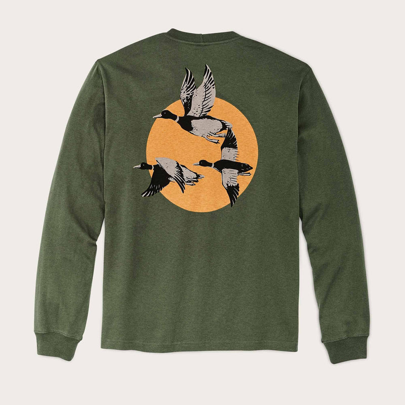 L/s pioneer t-shirt by Filson | Timber (Green)